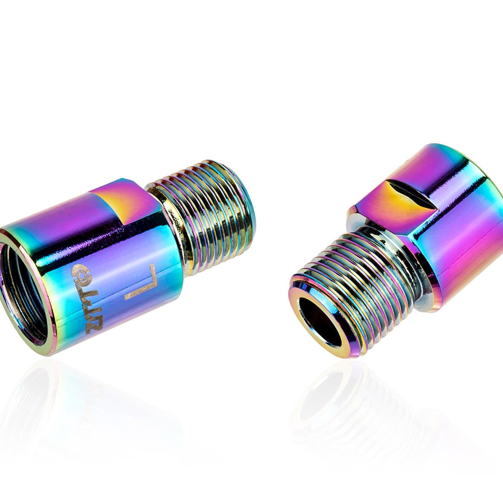 1Pair Bike Pedal extenders 9/16inch Cycling Accessories Spacers Kit 16MM