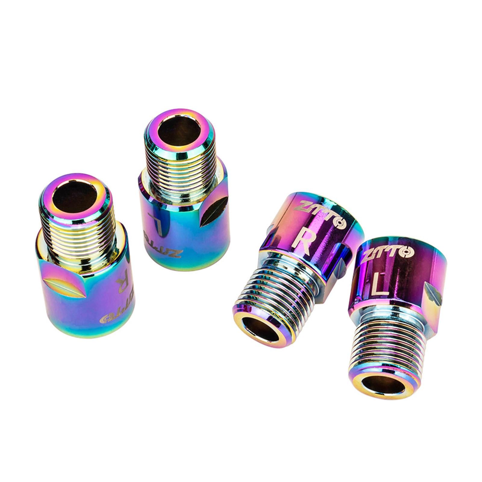 1Pair Bike Pedal extenders 9/16inch Cycling Accessories Spacers Kit 16MM