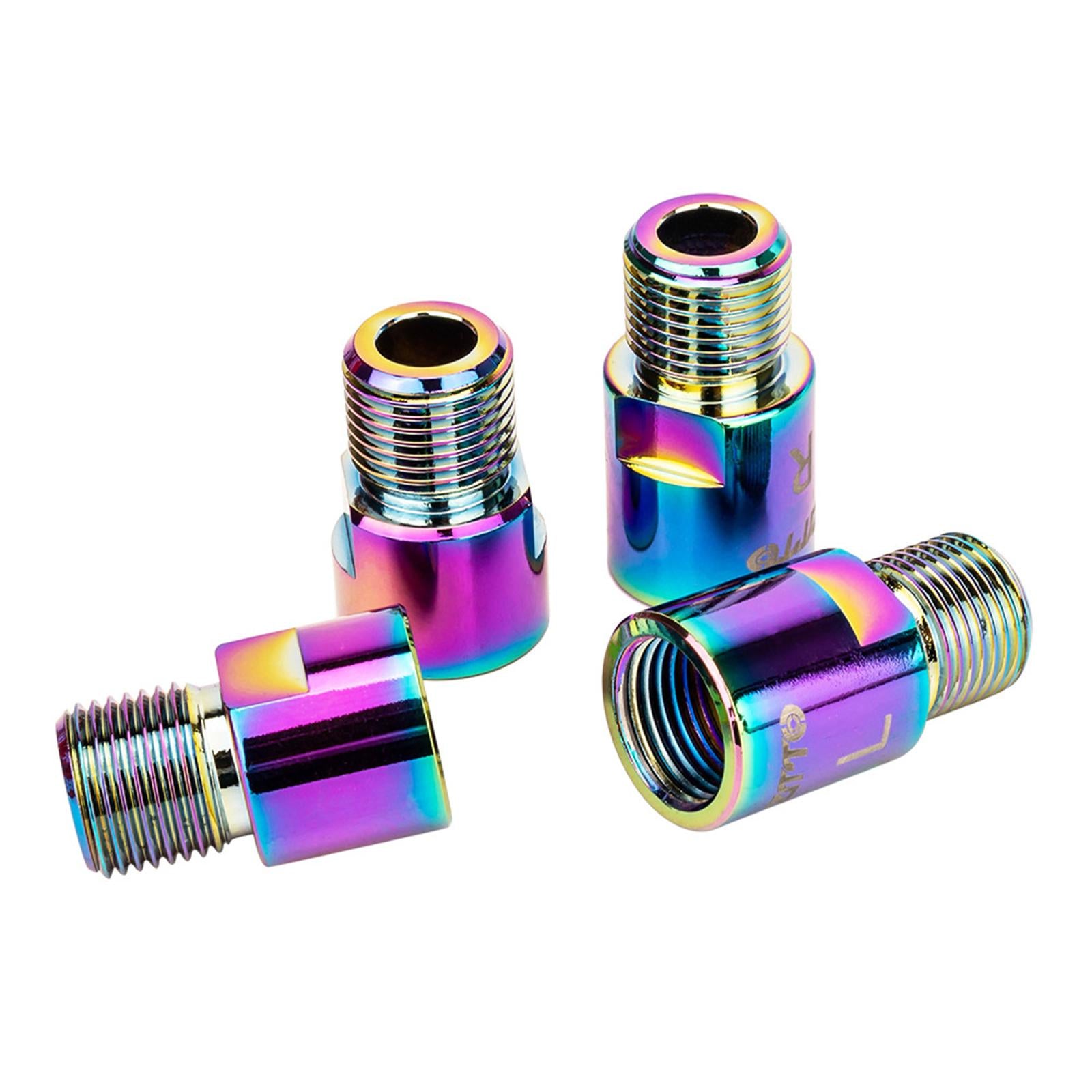 1Pair Bike Pedal extenders 9/16inch Cycling Accessories Spacers Kit 16MM