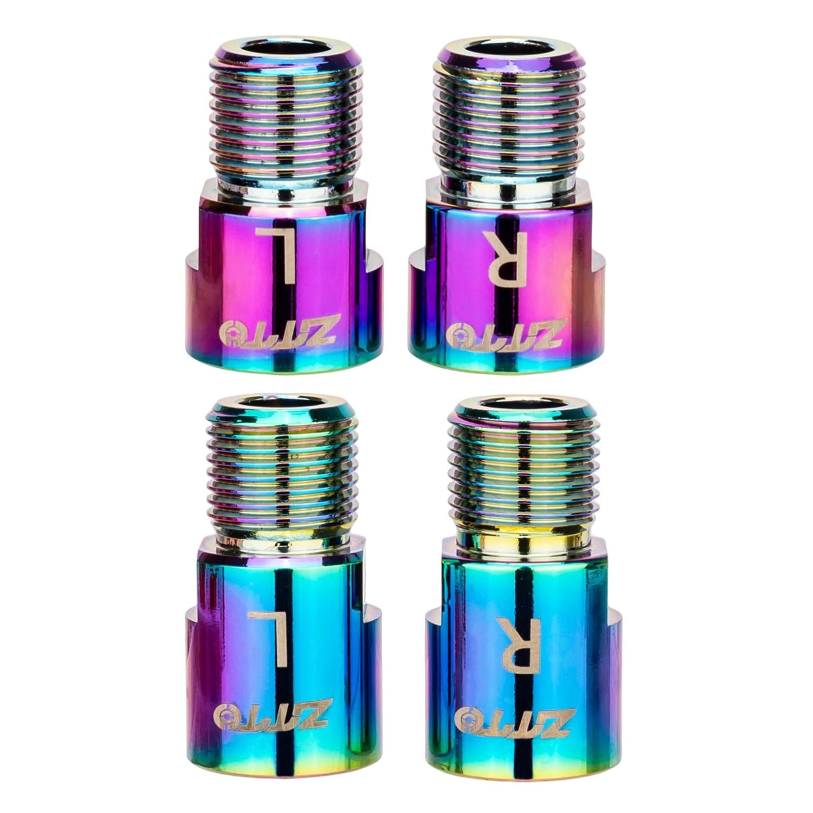 1Pair Bike Pedal extenders 9/16inch Cycling Accessories Spacers Kit 16MM