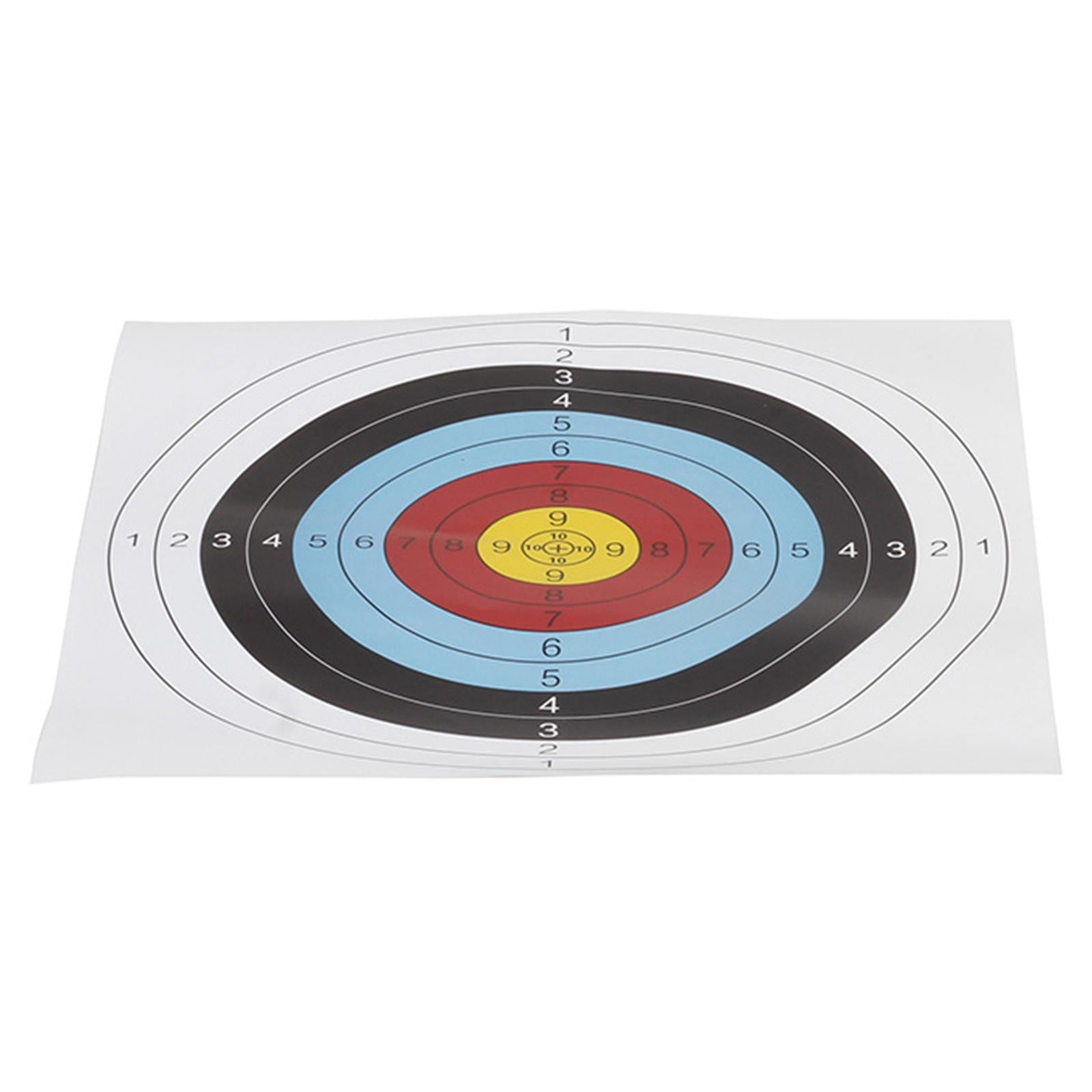 20Pcs Reactive Shooting Target Bullseye for Shooting Training Sports Hunting