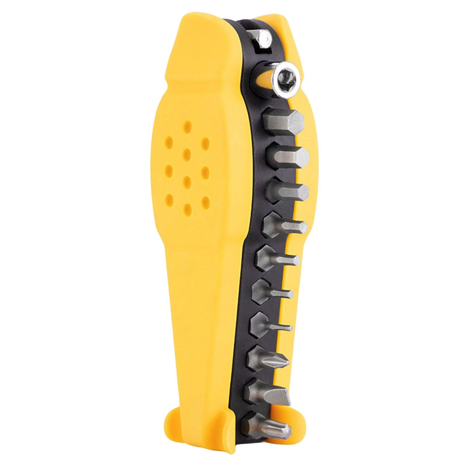 15 in 1 Multi Bicycle Bike Screwdriver Tool Repair Kit Cycling Lever Yellow