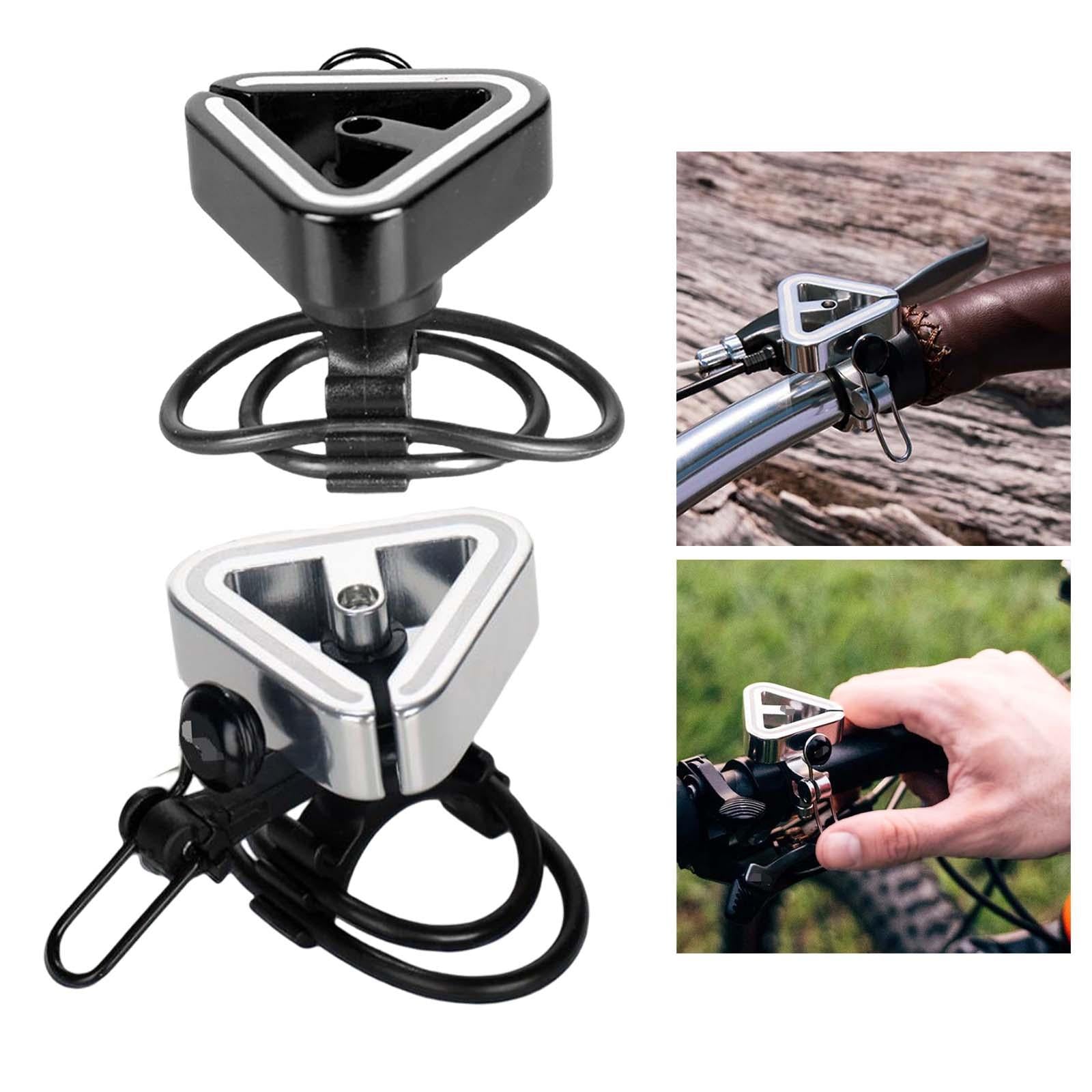 1x Bike Bell Ring Alarm Mountain Road Cycling Bicycle Handlebar Horn Black