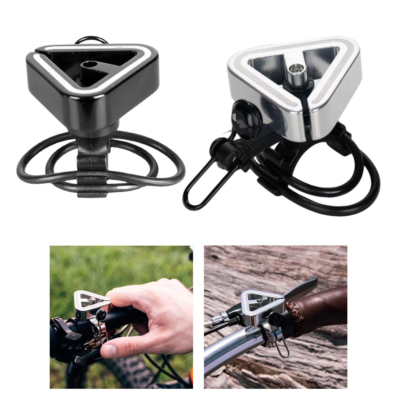 1x Bike Bell Ring Alarm Mountain Road Cycling Bicycle Handlebar Horn Black