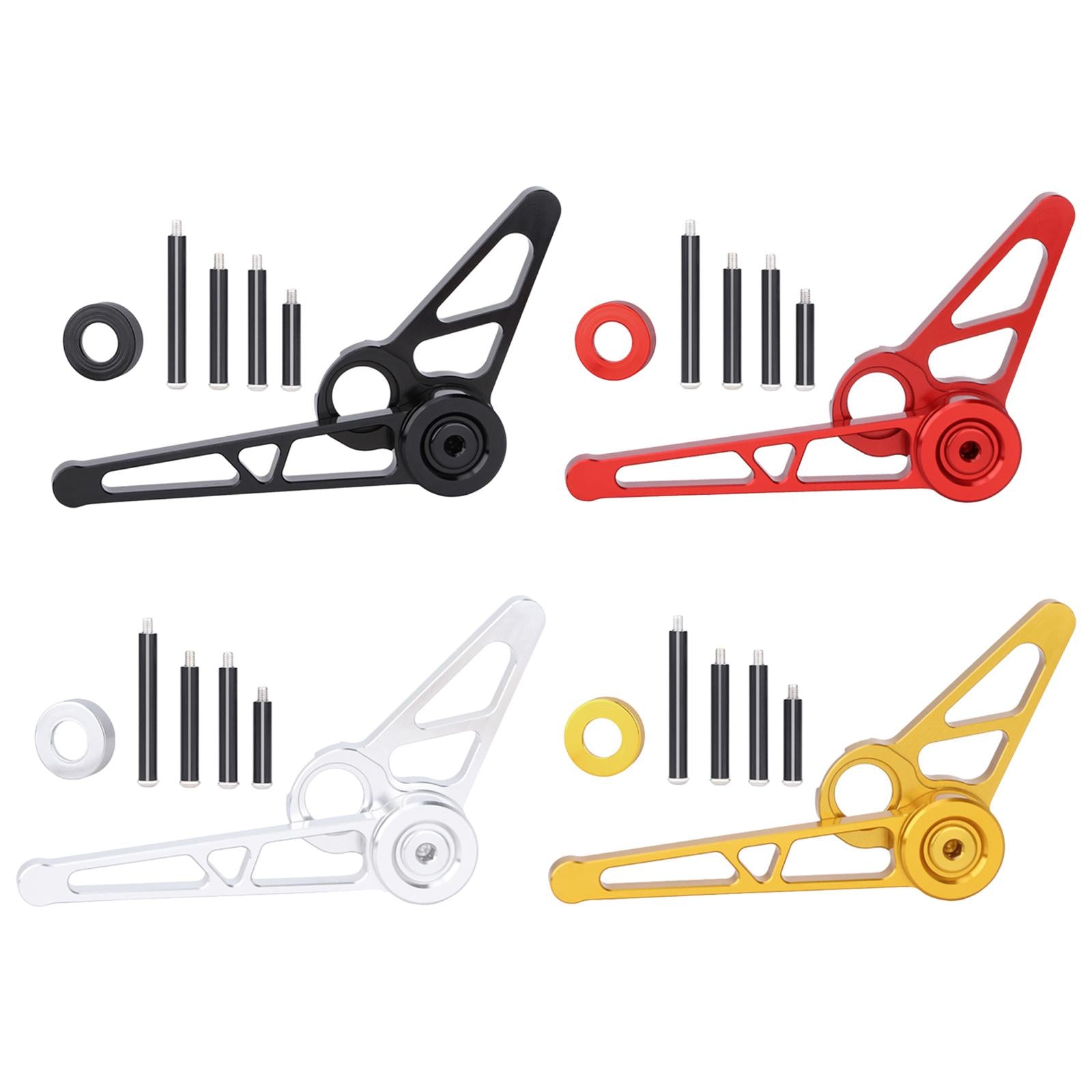 1-6 Speed Chain Tensioner Folding Bike Bicycle Stabilizer Black