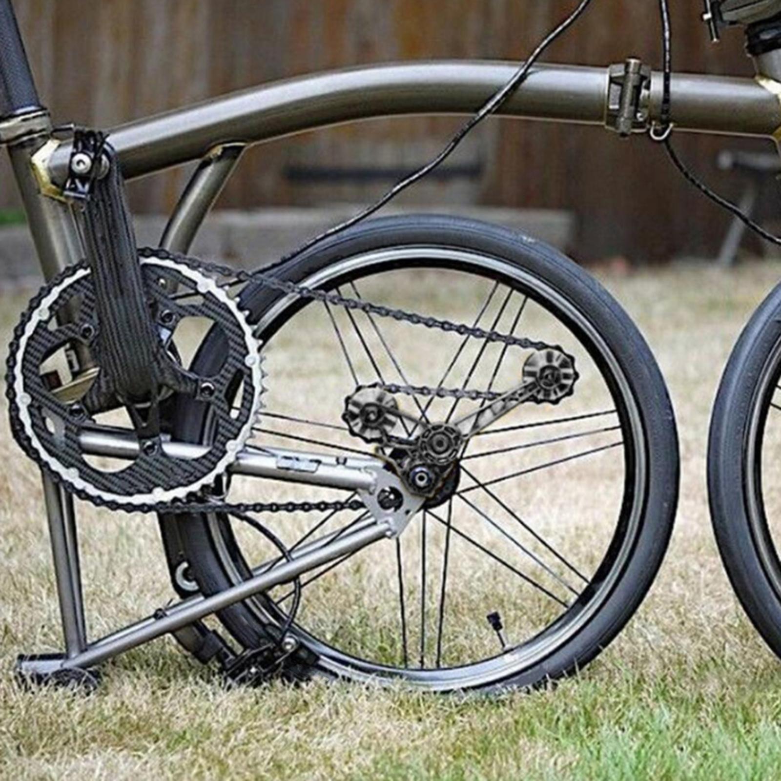 1-6 Speed Chain Tensioner Folding Bike Bicycle Stabilizer Black