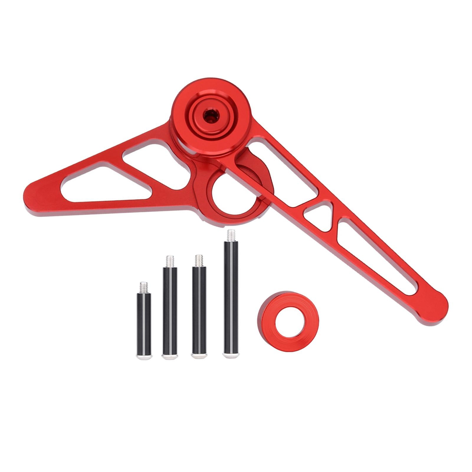 1-6 Speed Chain Tensioner Folding Bike Bicycle Stabilizer Red