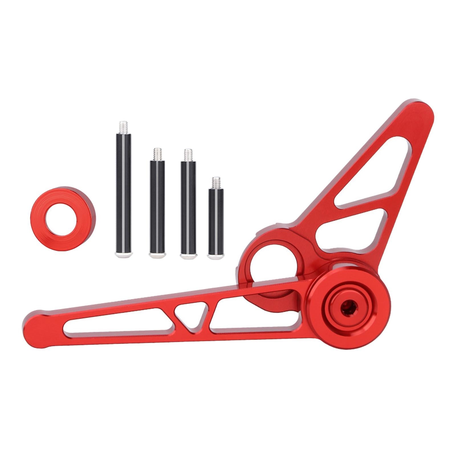 1-6 Speed Chain Tensioner Folding Bike Bicycle Stabilizer Red