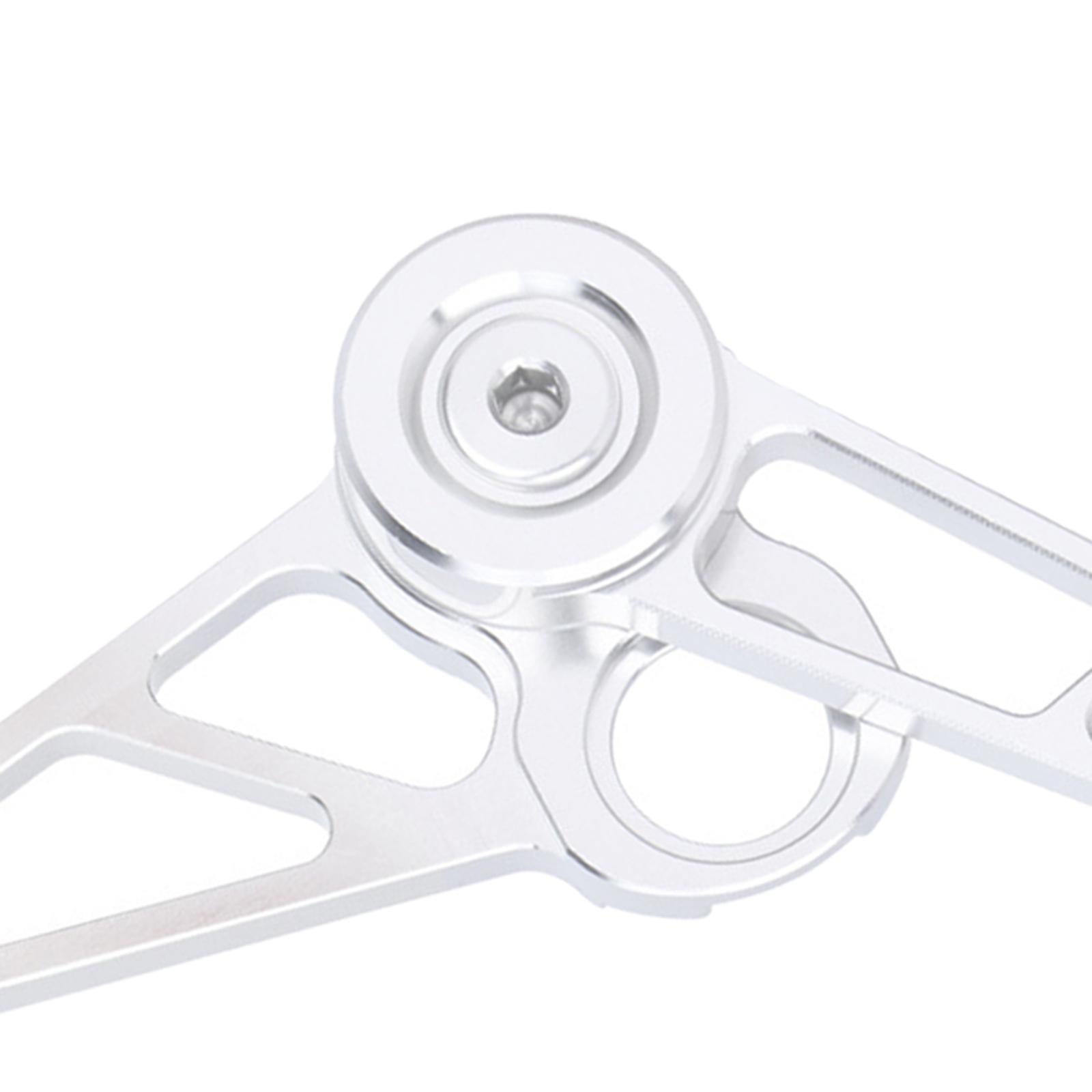 1-6 Speed Chain Tensioner Folding Bike Bicycle Stabilizer Silver