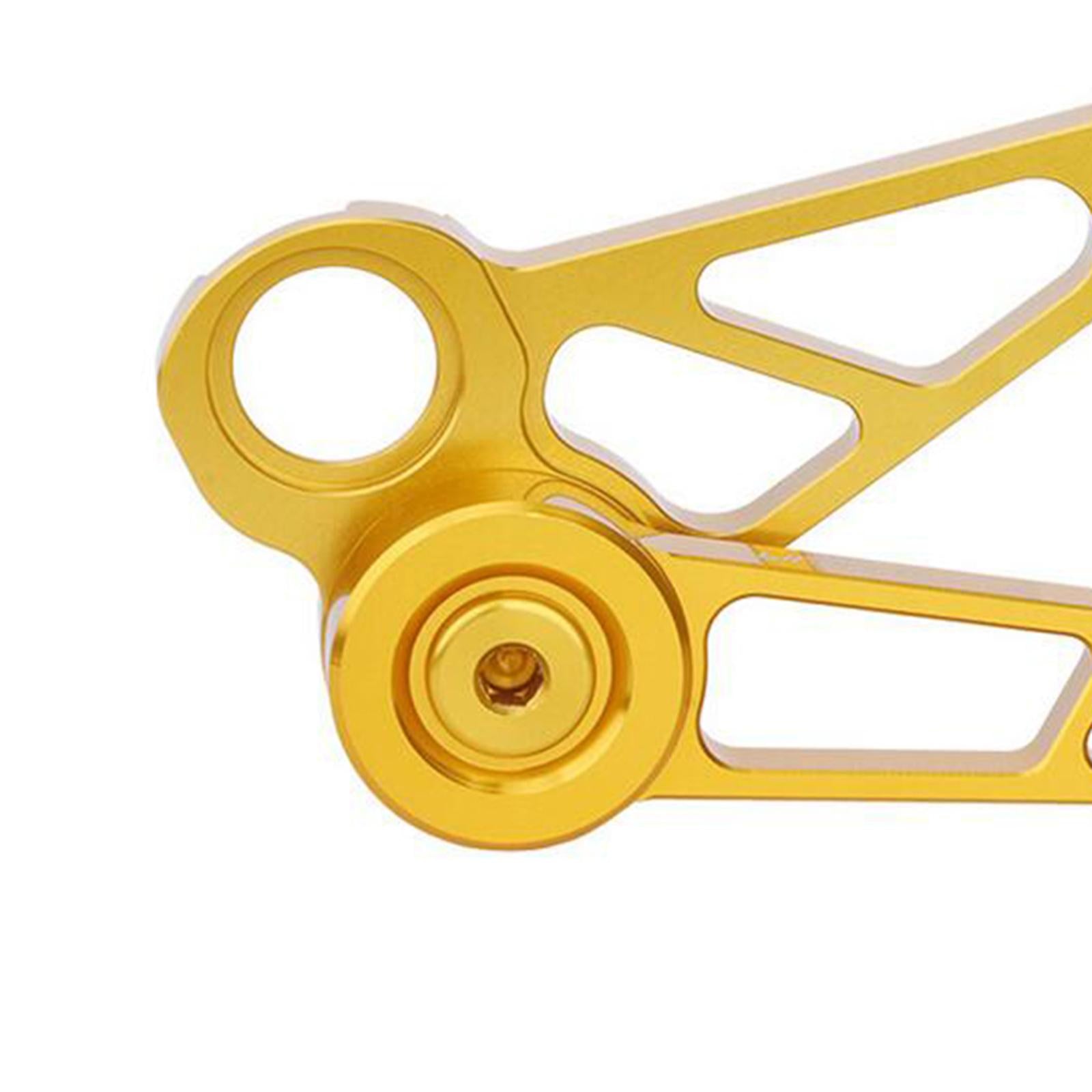 1-6 Speed Chain Tensioner Folding Bike Bicycle Stabilizer Gold