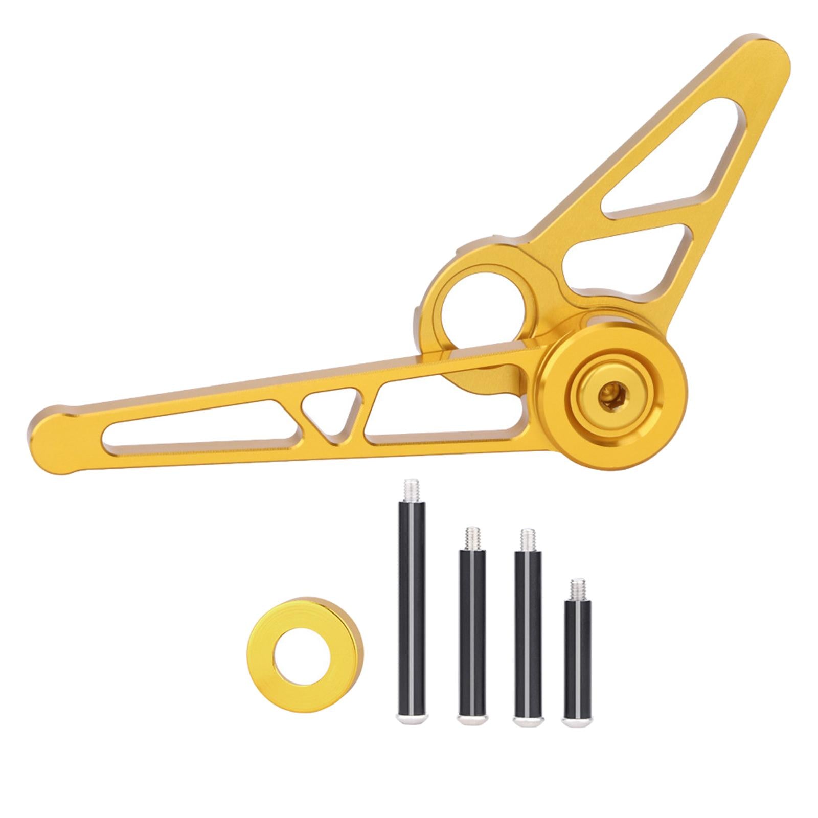 1-6 Speed Chain Tensioner Folding Bike Bicycle Stabilizer Gold