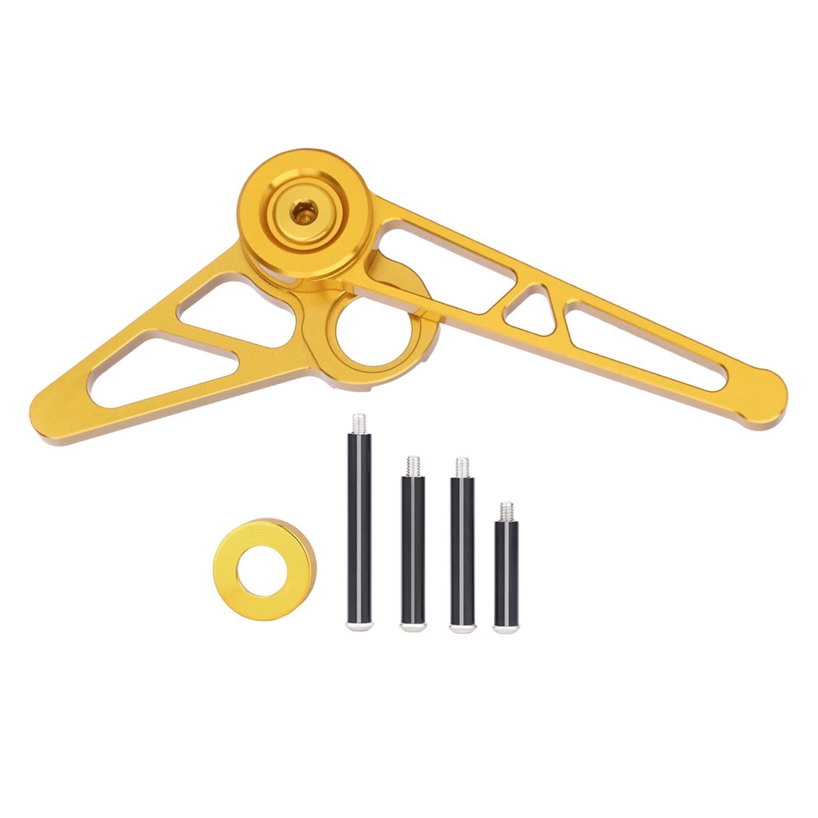 1-6 Speed Chain Tensioner Folding Bike Bicycle Stabilizer Gold