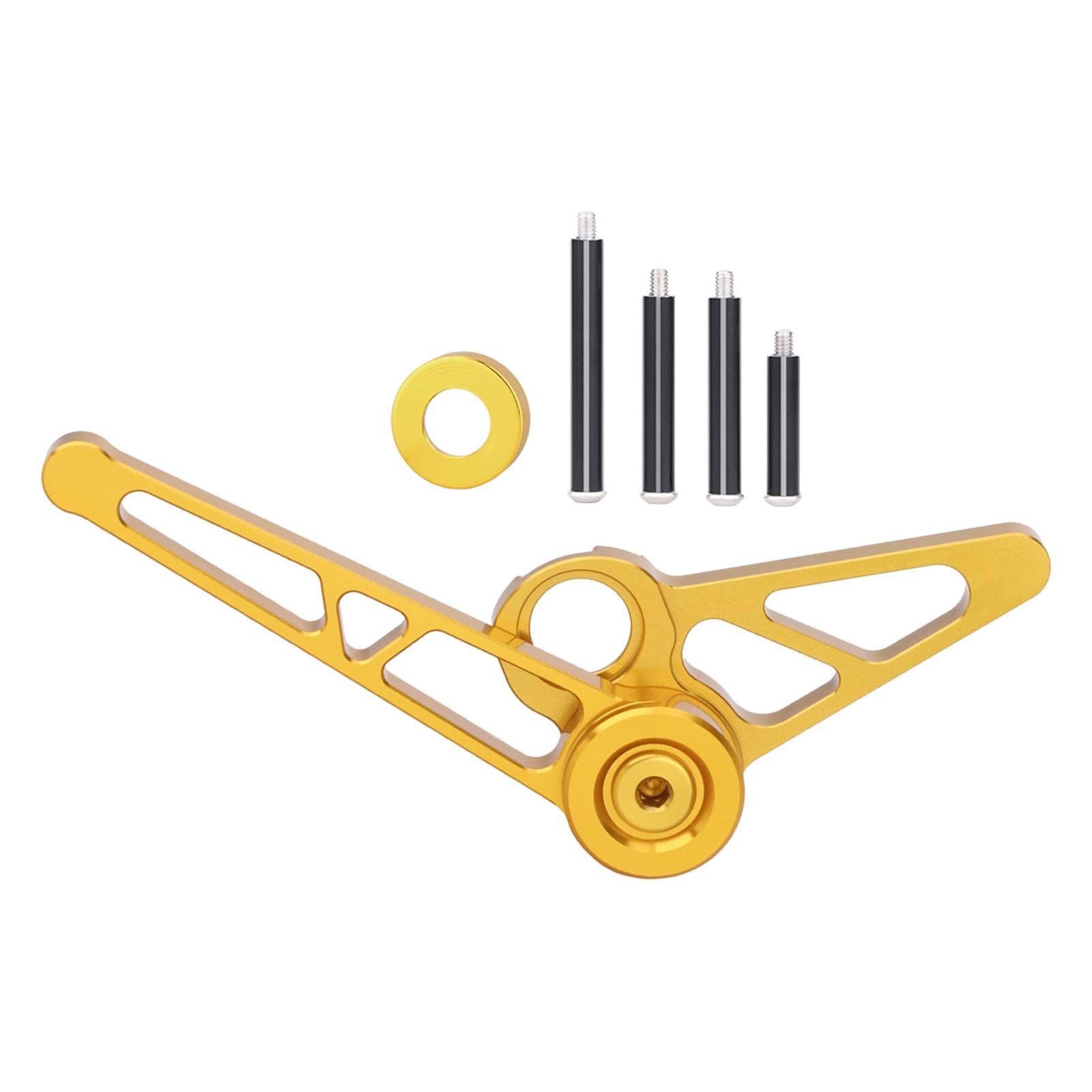 1-6 Speed Chain Tensioner Folding Bike Bicycle Stabilizer Gold