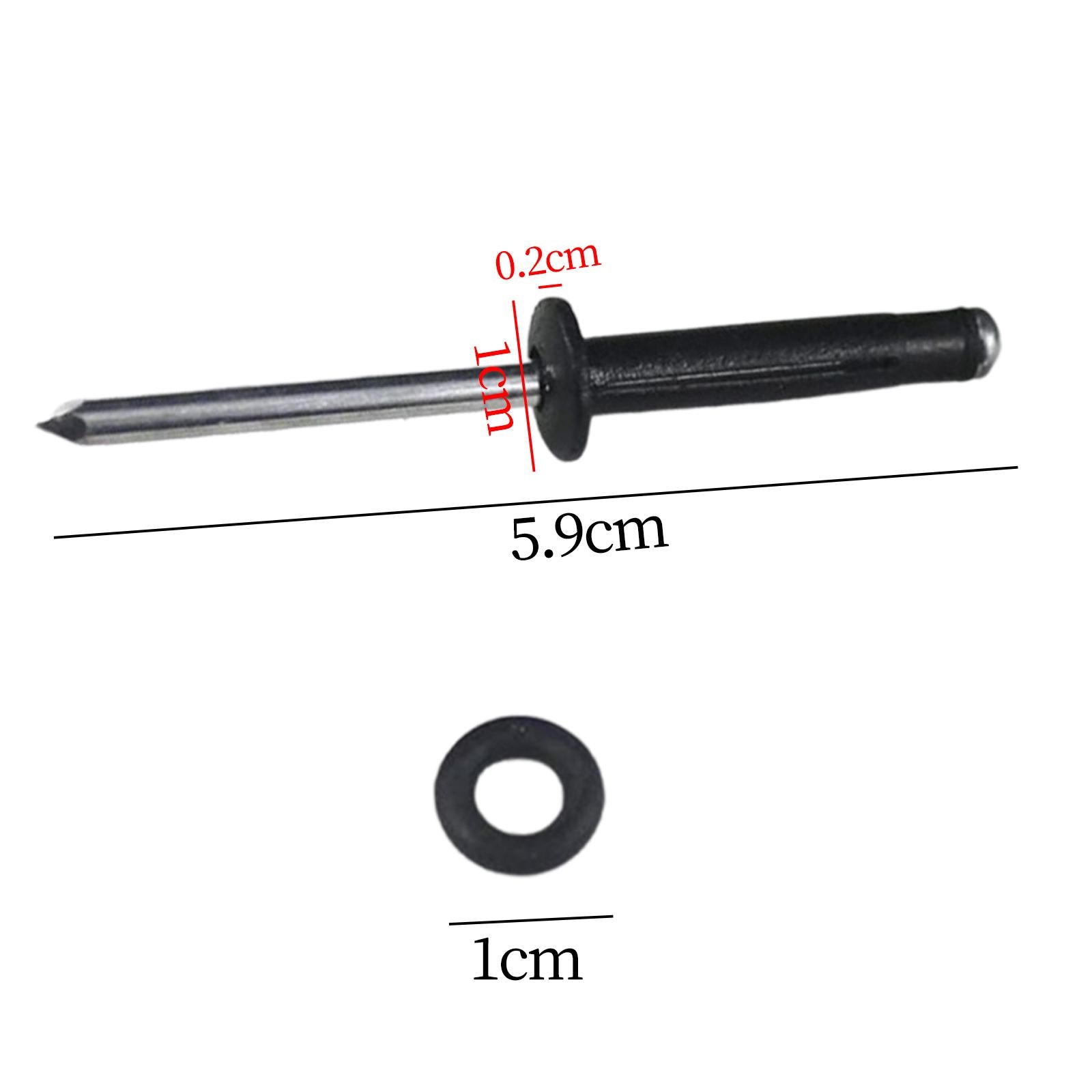 20Pcs Kayak Tri Grip Rivet O Rings Mounting Rivet O Washer for Canoe Marine