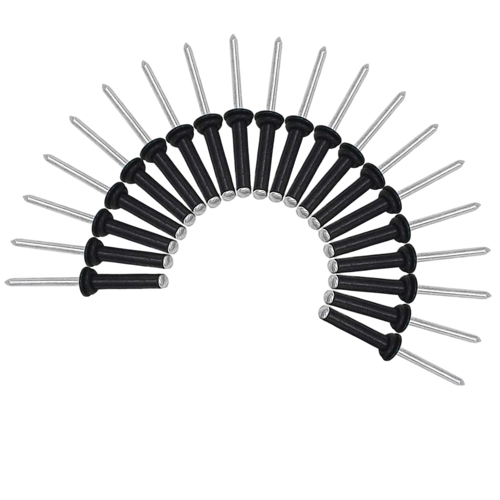 20Pcs Kayak Tri Grip Rivet O Rings Mounting Rivet O Washer for Canoe Marine