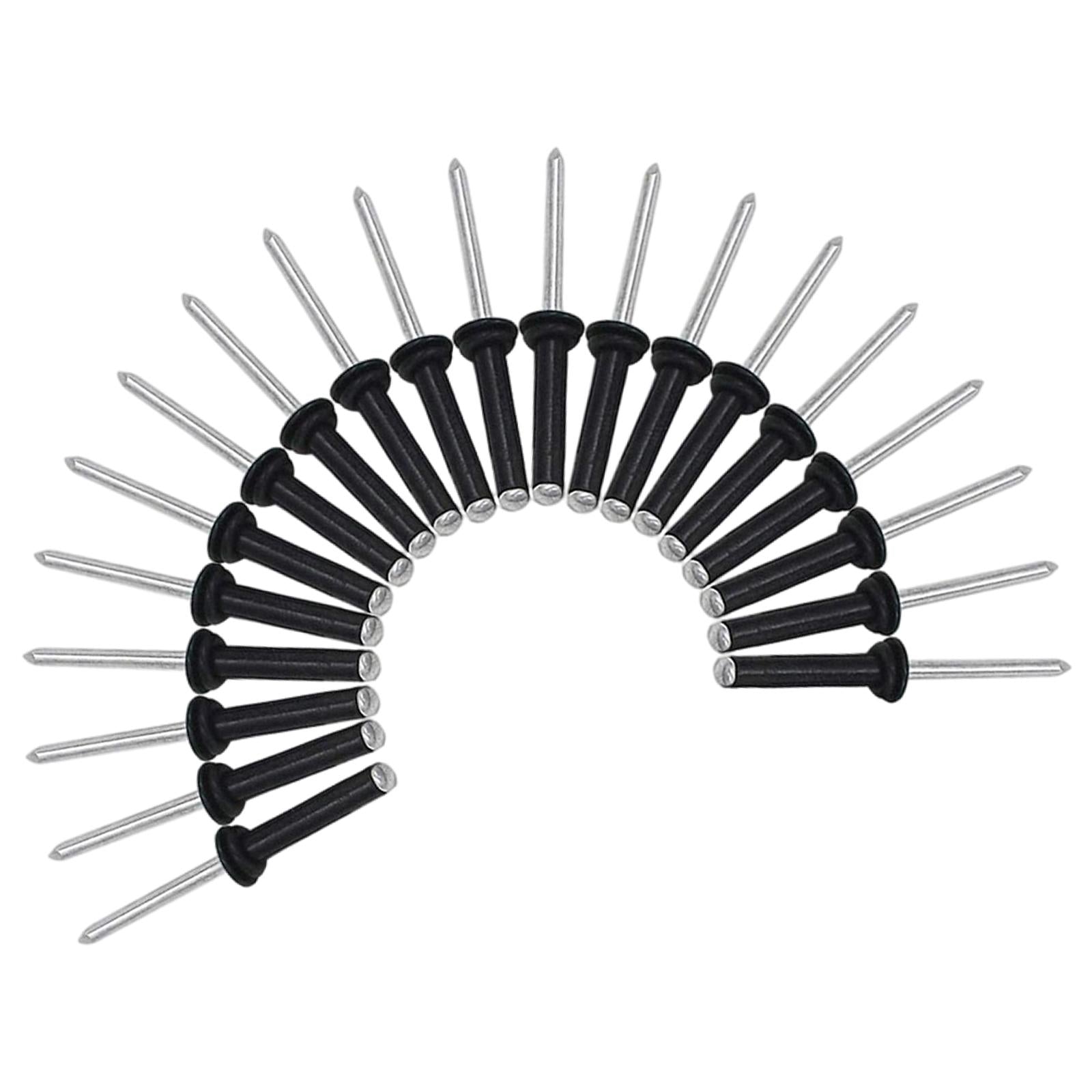 20Pcs Kayak Tri Grip Rivet O Rings Mounting Rivet O Washer for Canoe Marine