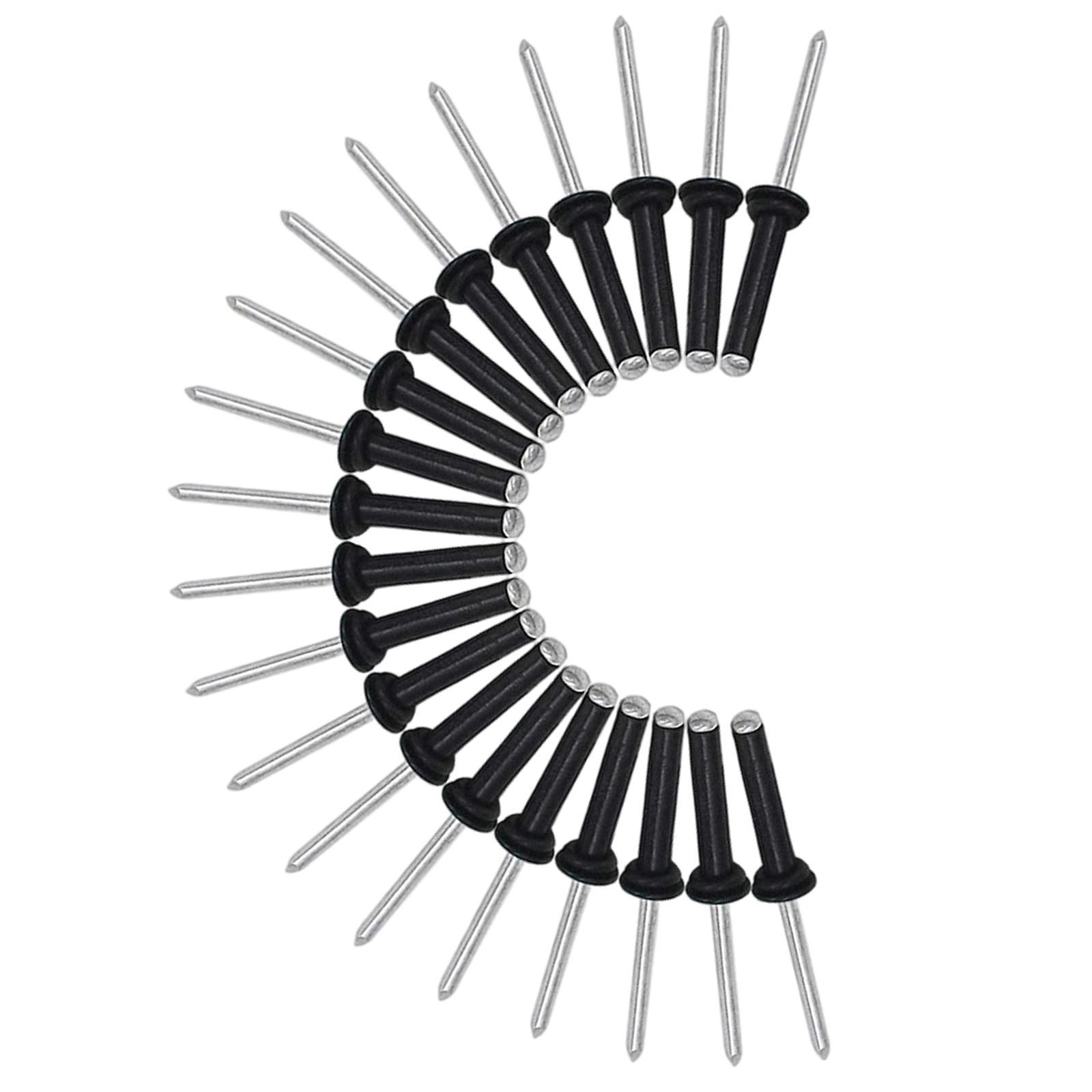 20Pcs Kayak Tri Grip Rivet O Rings Mounting Rivet O Washer for Canoe Marine