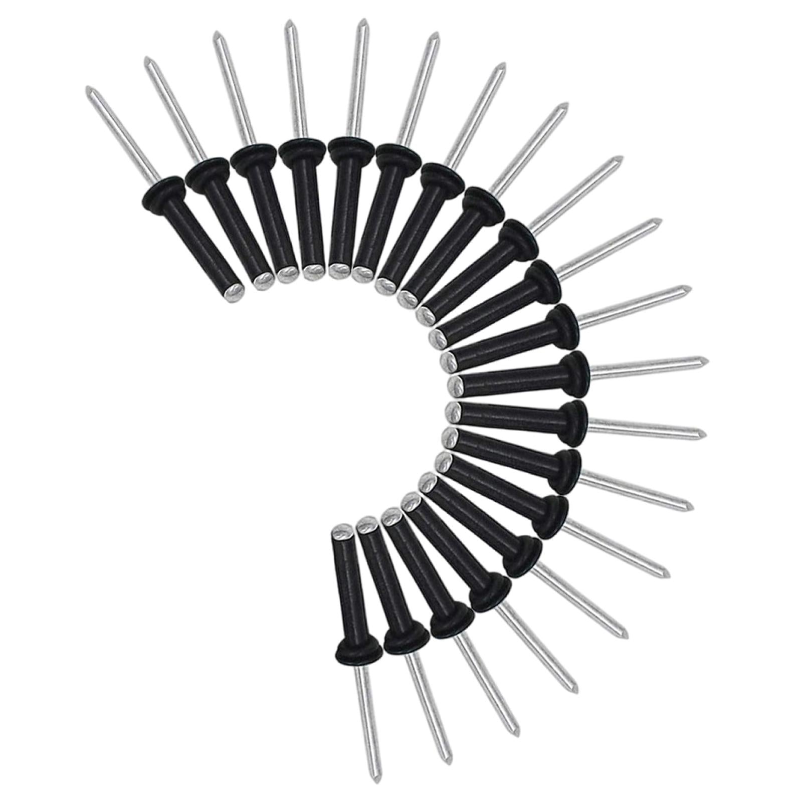 20Pcs Kayak Tri Grip Rivet O Rings Mounting Rivet O Washer for Canoe Marine
