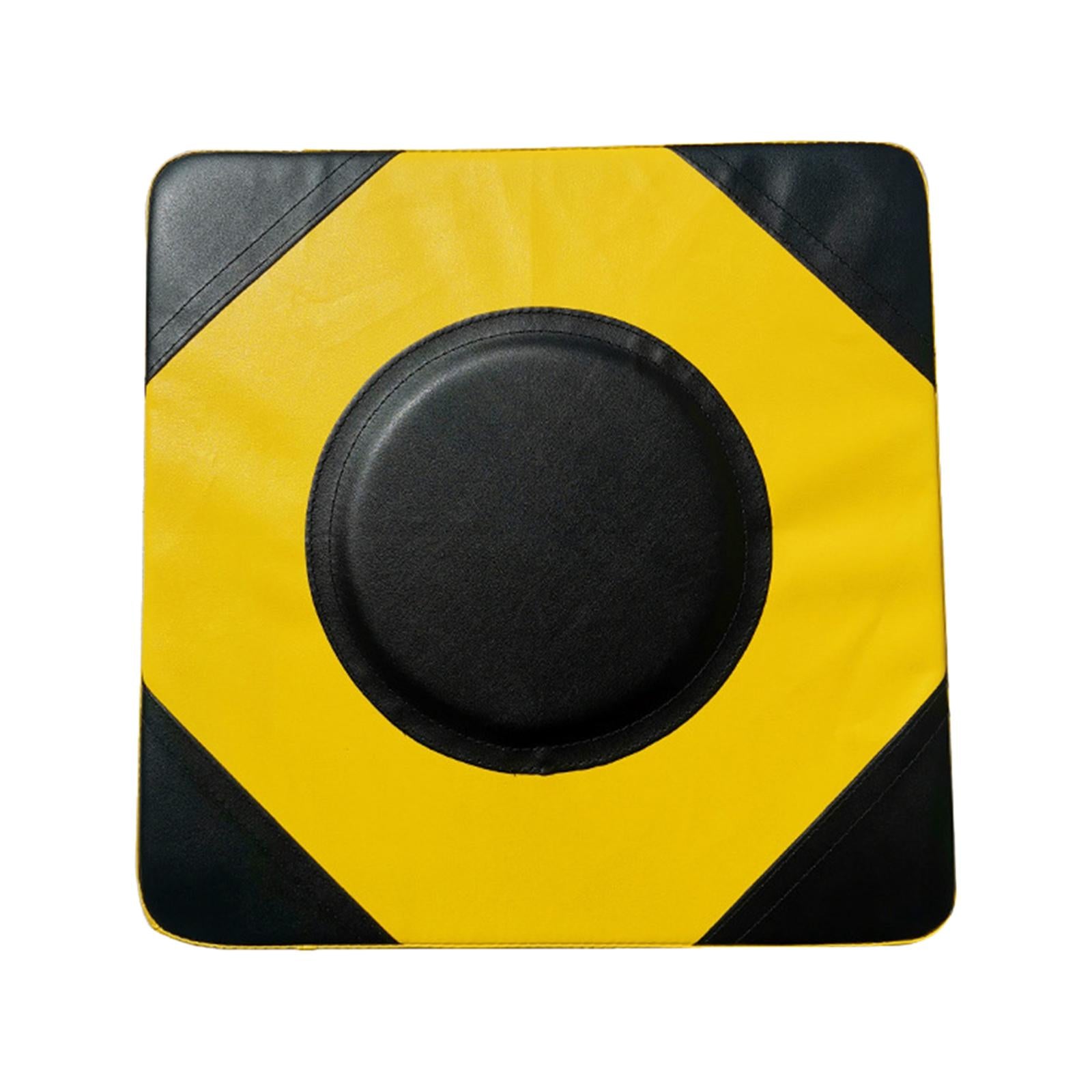 1Pcs Wall Focus Target Punch Boxing Bag Square Foam Taekwondo for Outdoor Black Red