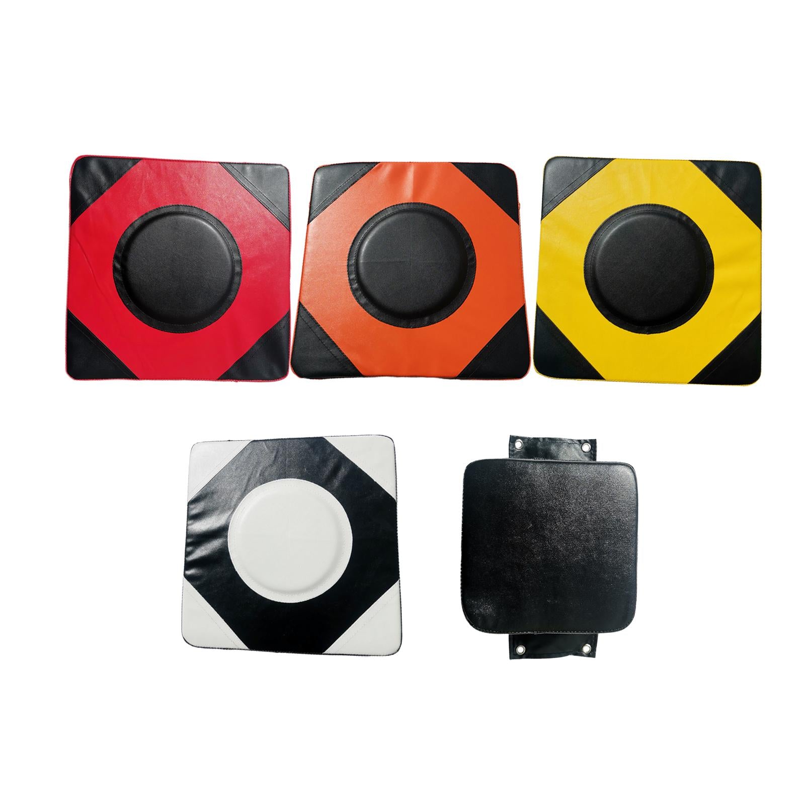 1Pcs Wall Focus Target Punch Boxing Bag Square Foam Taekwondo for Outdoor Black Red