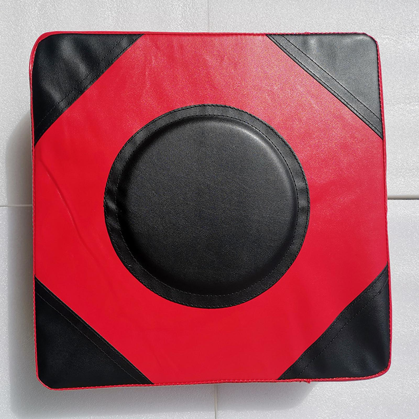 1Pcs Wall Focus Target Punch Boxing Bag Square Foam Taekwondo for Outdoor Black