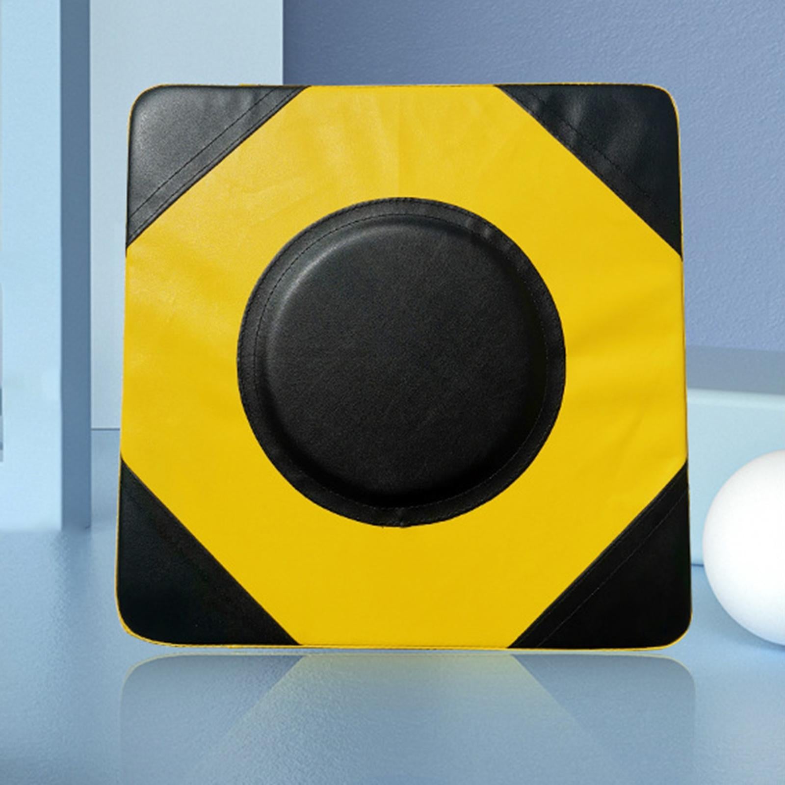 1Pcs Wall Focus Target Punch Boxing Bag Square Foam Taekwondo for Outdoor Black