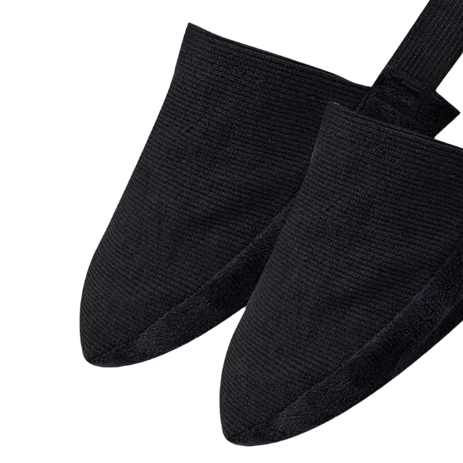 1Pair Bowling Shoe Cover Black Universal Outdoor Anti Slip Shoe Sliders