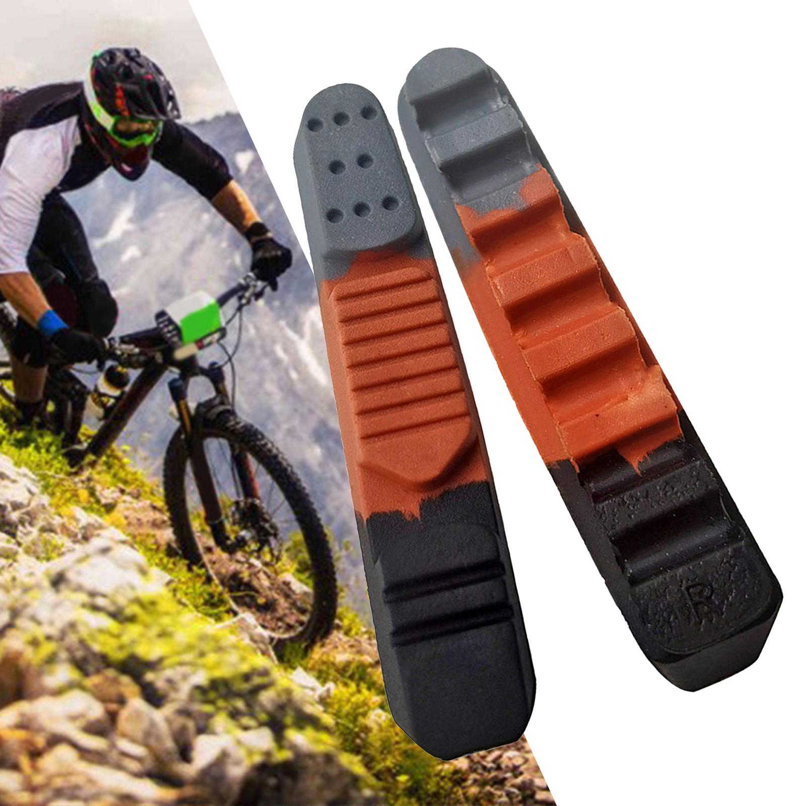 1 Pair Bike Brake Pad Inserts Lightweight C Brake for Bicycle Road Bike
