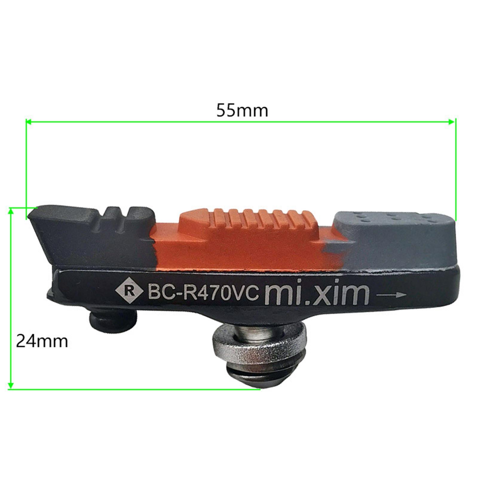 1 Pair Bike Brake Pad Accessories Adjustable for Road Bike Cycling MTB