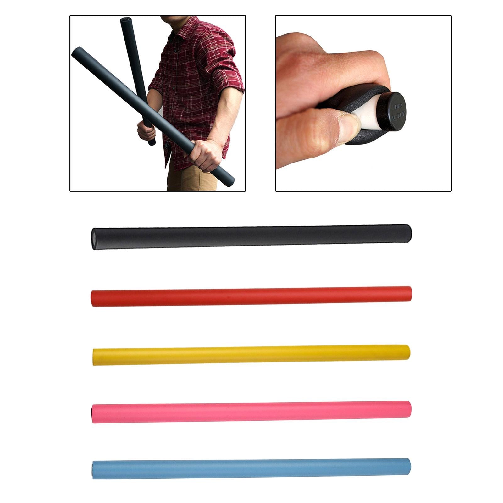 1x Martial Arts Foam Rod Portable Accs Sponge for Training Adults Indoor Black