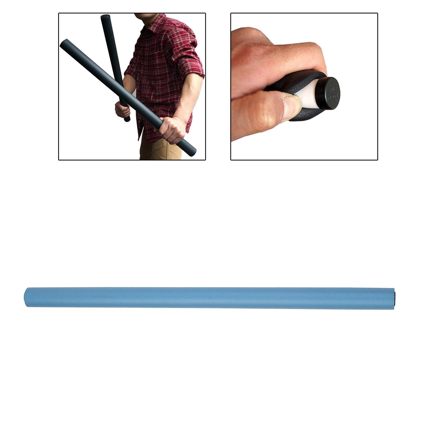 1x Martial Arts Foam Rod Portable Accs Sponge for Training Adults Indoor Blue