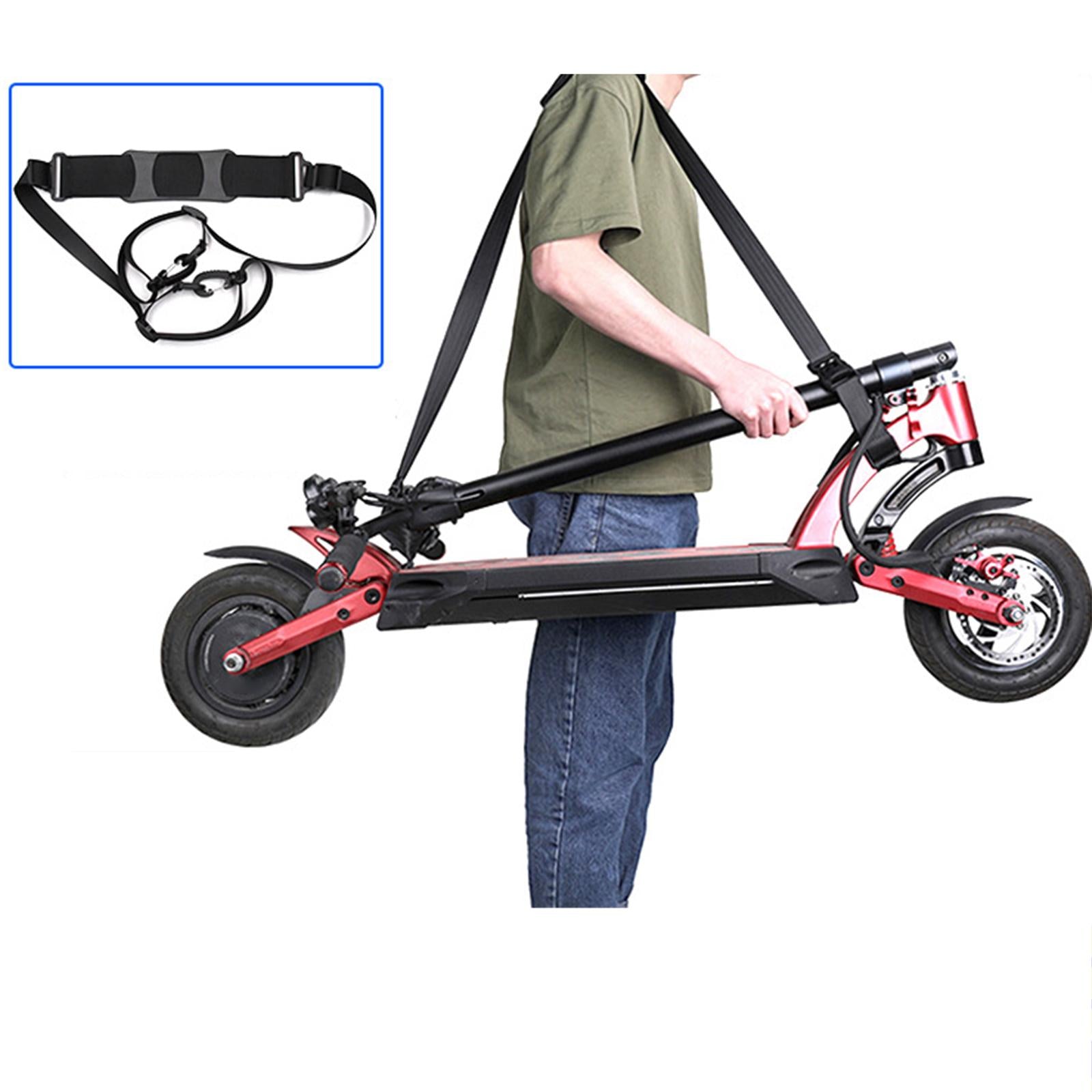 1x Scooter Shoulder Strap Fittings for Foldable Bicycle Electric Scooter Hook