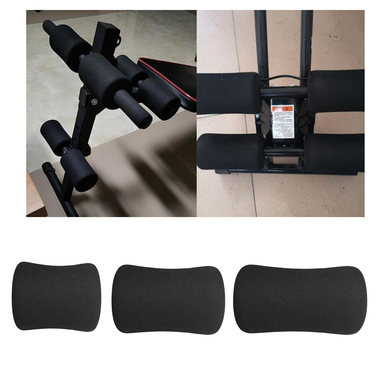 1 Pack Foam Grips for Home Gym Sit up Bar Machines Exercise Core Strength 13.5cm