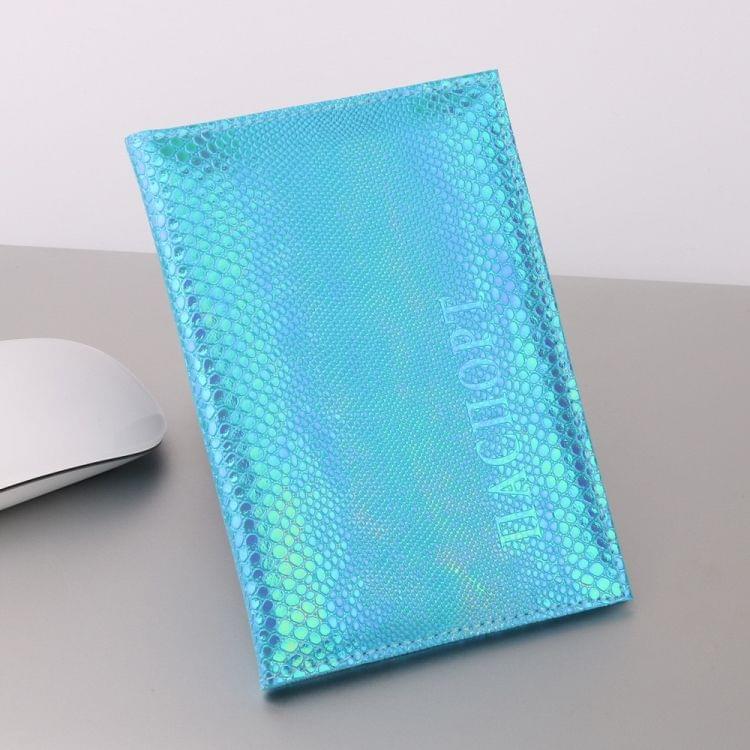 Unisex Passport Cover Unique Lizard print Passport Holder Protector Wallet Business Card Soft Passport Cover(Purple)