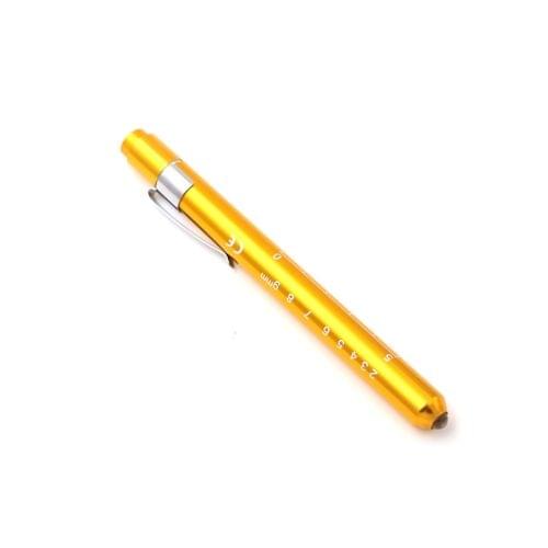 5 PCS Mini Pocket Penlight Torch Light LED Flashlight Mouth Ear Care Inspection Lamp(Yellow)
