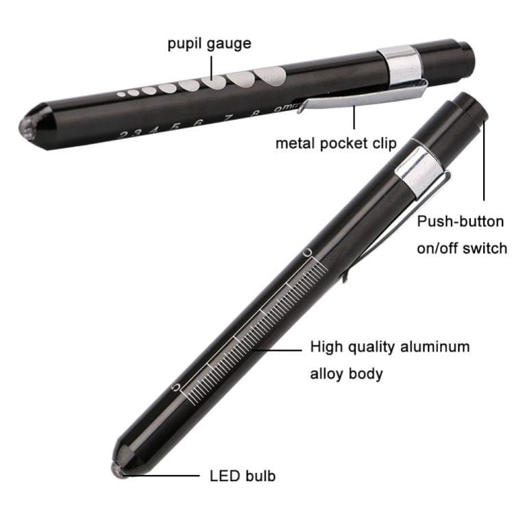 5 PCS Mini Pocket Penlight Torch Light LED Flashlight Mouth Ear Care Inspection Lamp(Yellow)