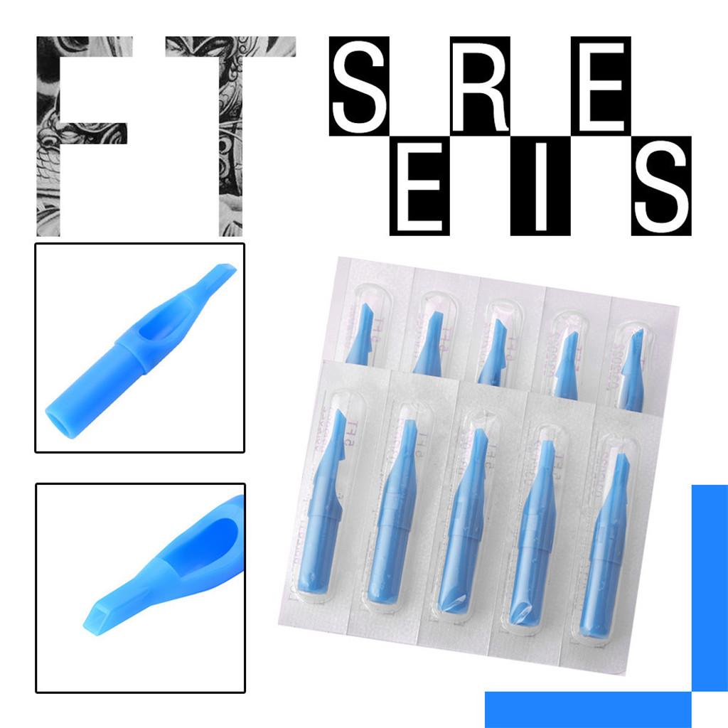 200 Pieces Pre-sterilized Individually Packed Tattoo Needles Nozzle Tips Set