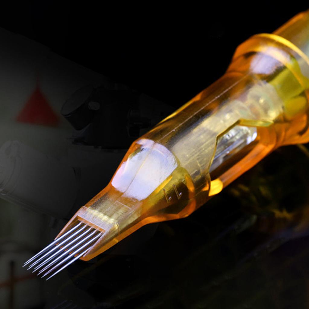 20Pcs Tattoo Cartridge Needles Tattoo Tips for Tattooing Supplies 5RM