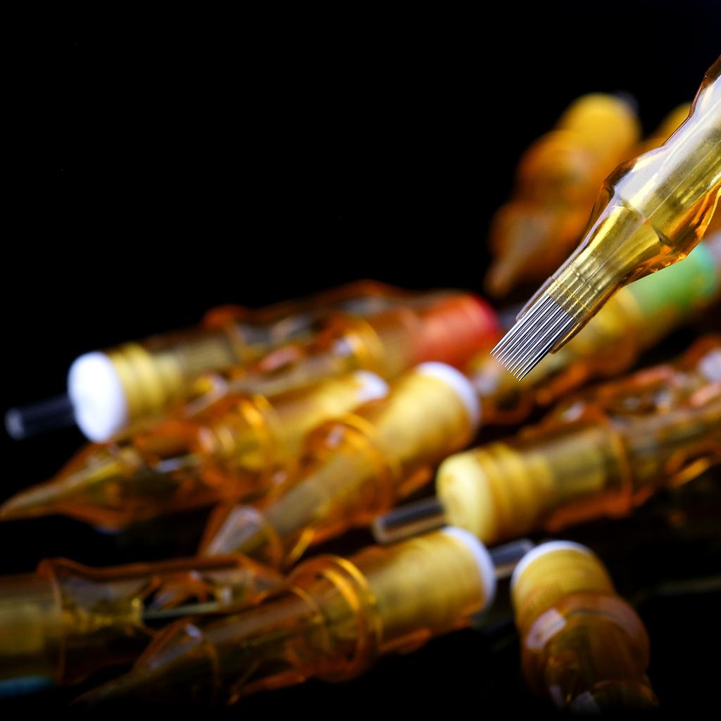 20Pcs Tattoo Cartridge Needles Tattoo Tips for Tattooing Supplies 5RM