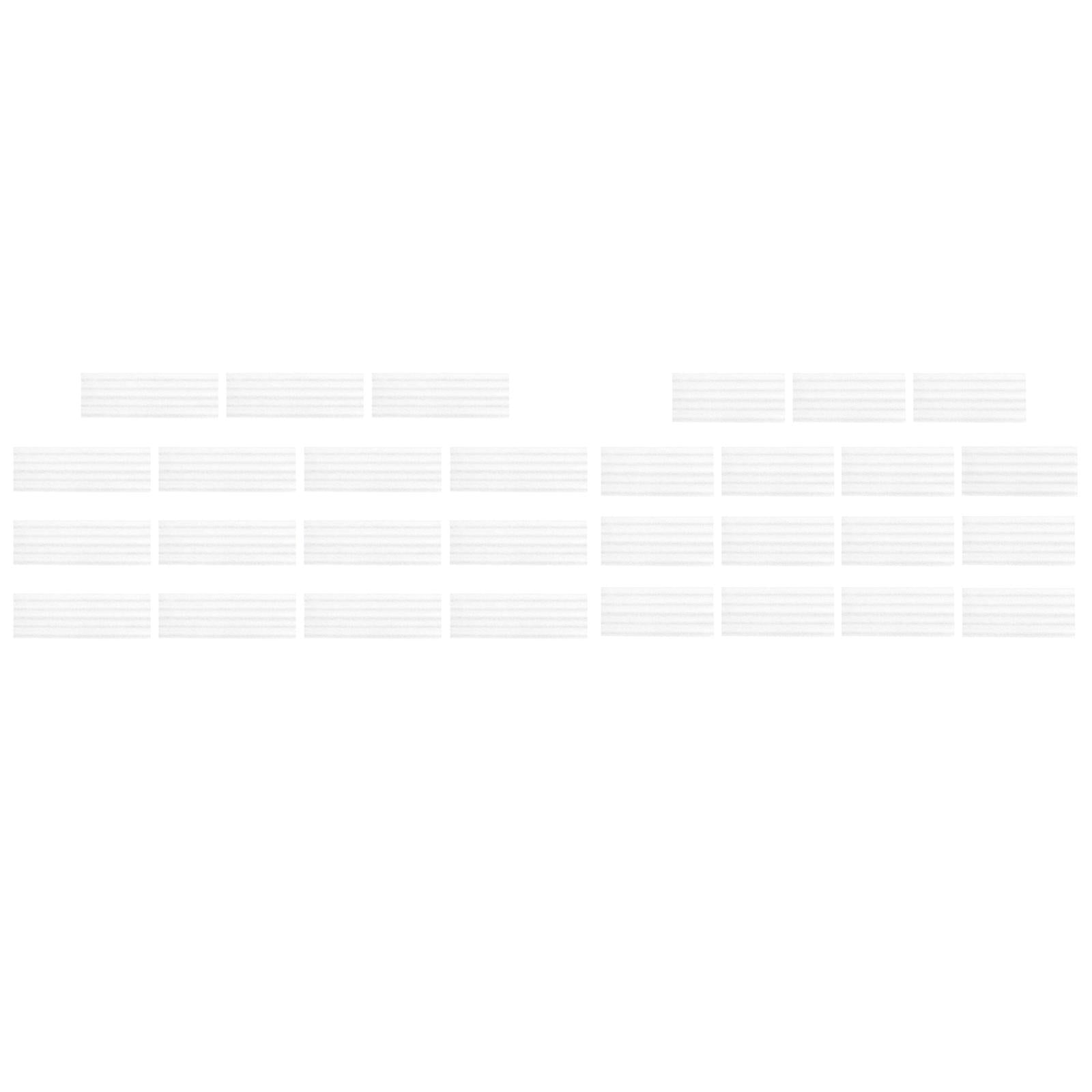 15x Reusable Hair Dye Paper Foam Hair Bleach Hair Stylists Hairdresser Short