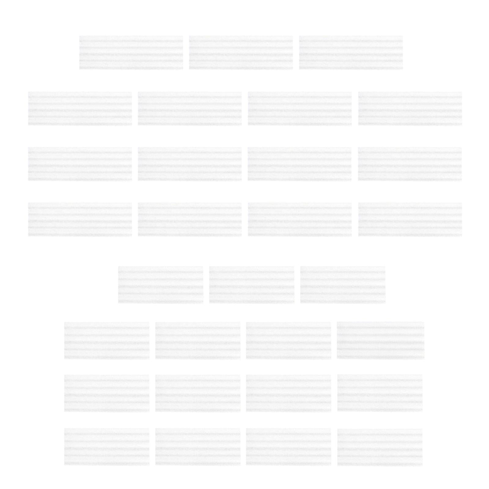 15x Reusable Hair Dye Paper Foam Hair Bleach Hair Stylists Hairdresser Short