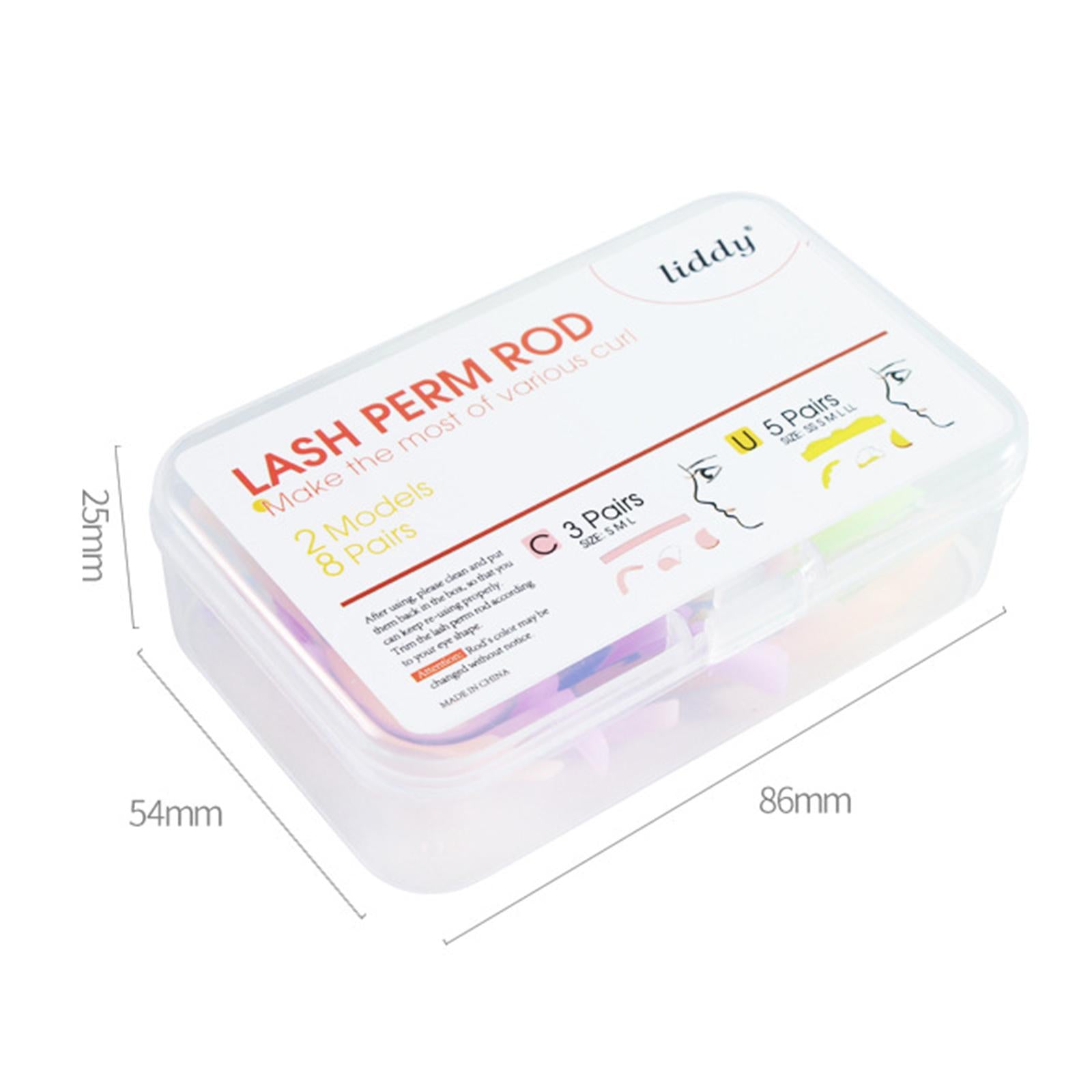 16x Lash Lifting Rods Curl Lifting Shield Rods Eyelash Pads (S, M, L)