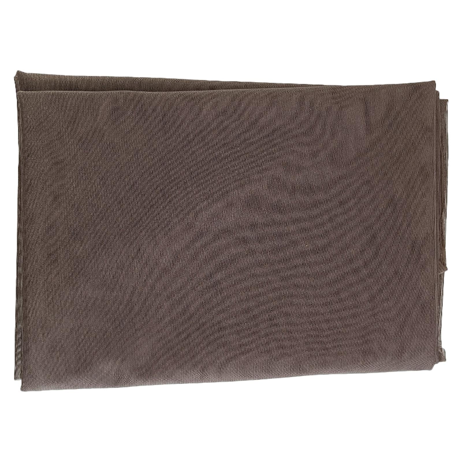 1 Yard Dark Brown Mesh Lace Net for Wigs Making & Repair Wig Accessories