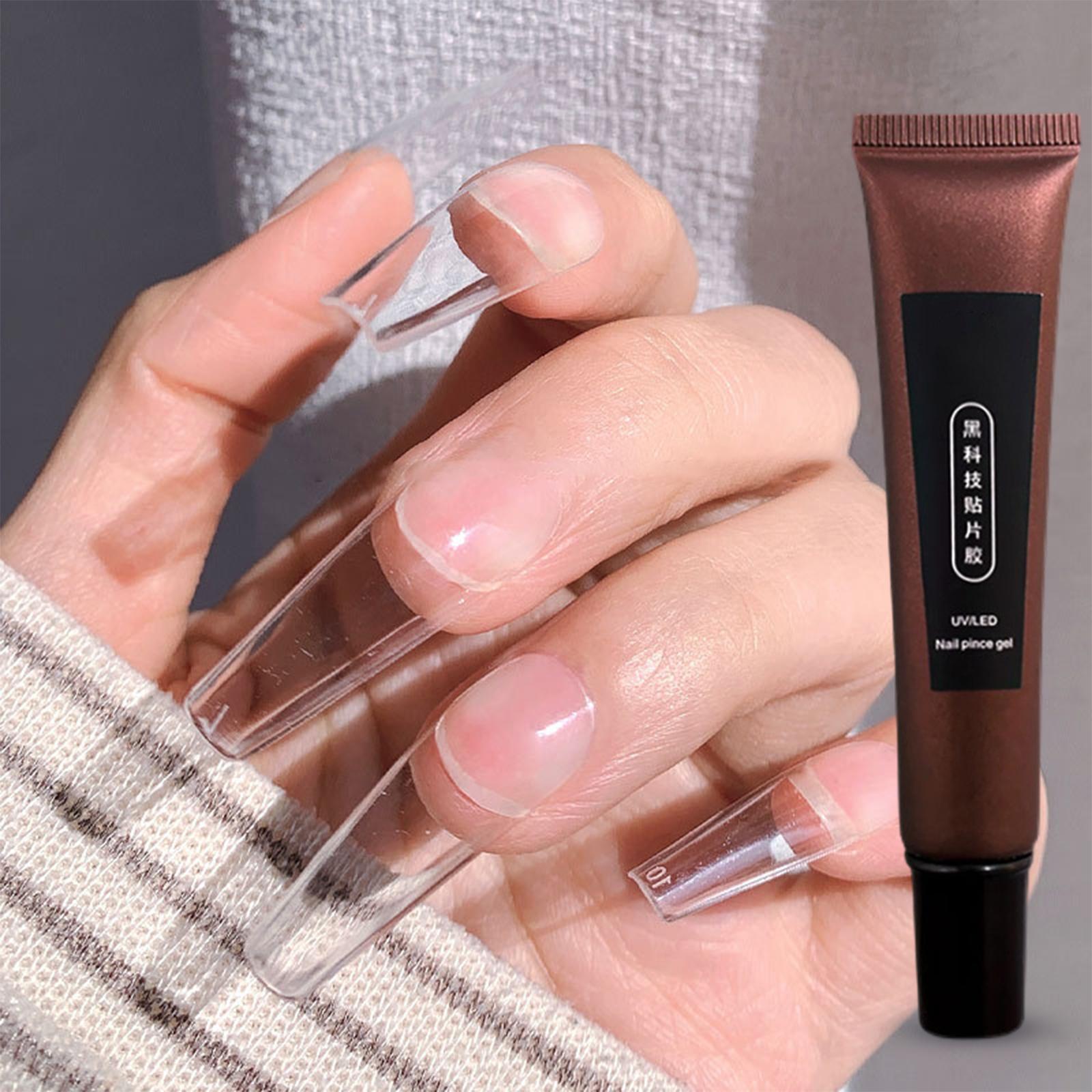 20G Nail Glue Gel for False Nails Tips with Good Flexibility for Salon Home