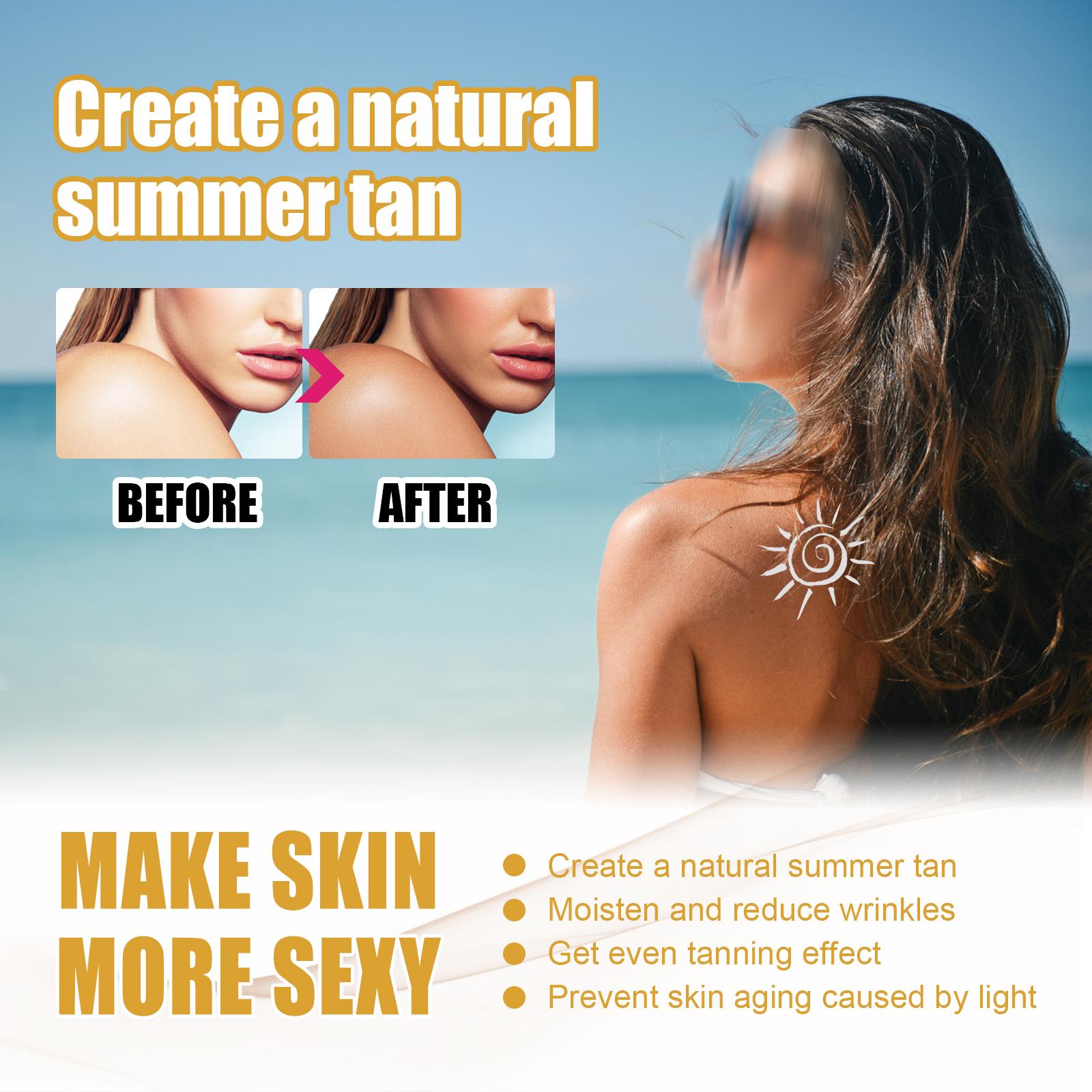 2.34oz Tanning Oil Elastic Hydrating Absorbs Quickly for Beach