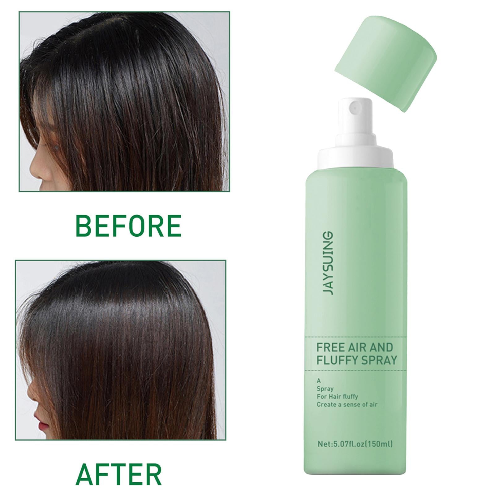 150ml Volumizing Hair spray Shampoo Hairspray Natural for Women Men