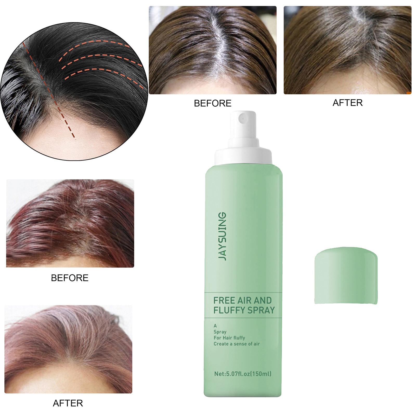 150ml Volumizing Hair spray Shampoo Hairspray Natural for Women Men