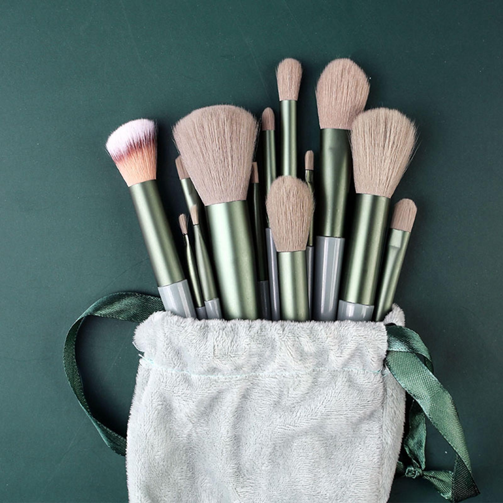 13 Pieces Soft Makeup Brushes Cosmetic Blusher Powder Brush Gift for Mom