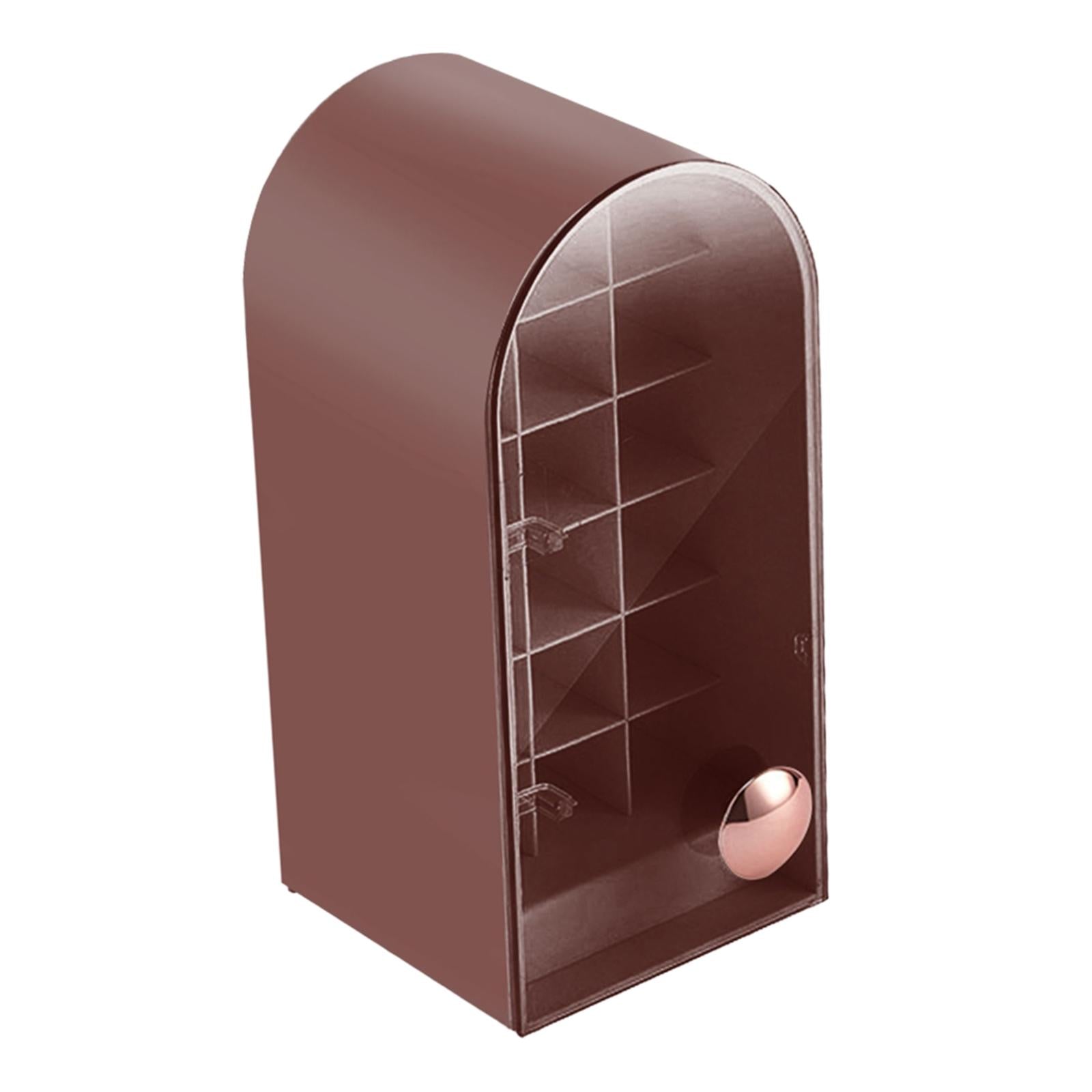 18 Grids Lipstick Holder Lip Gloss Holder Organizer Storage for Lipsticks Blue