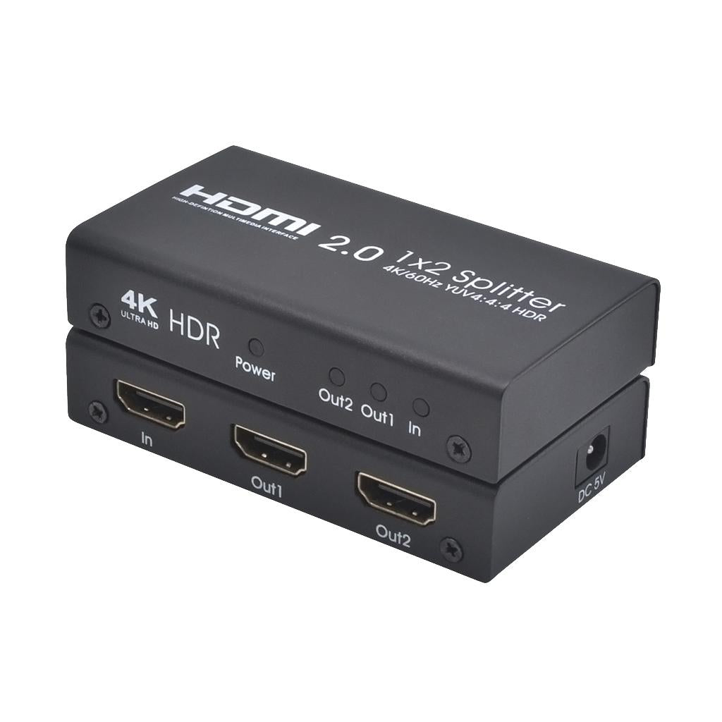 1 in 2 Out HDMI Splitter Support Full HD 4k for Xbox HDTV